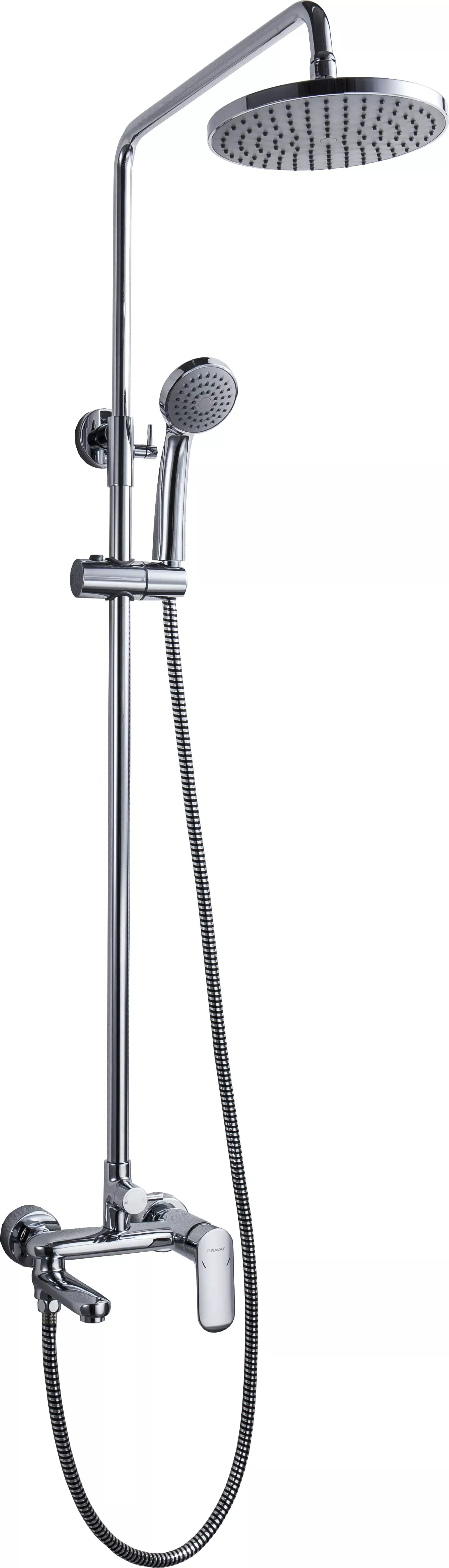 

Душевая стойка Bravat Opal F6125183CP-A1-RUS