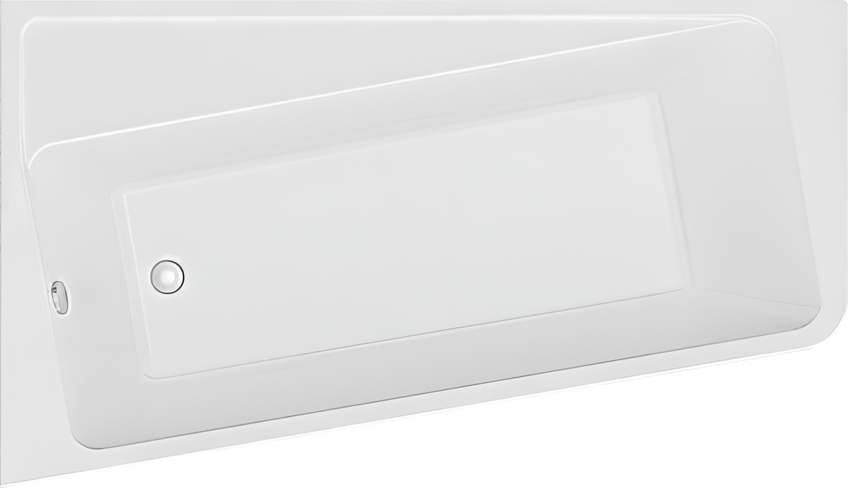 

Акриловая ванна Marka One Direct У72388 L без опоры 170x100 см, левая, пристенная, белая, асимметричная