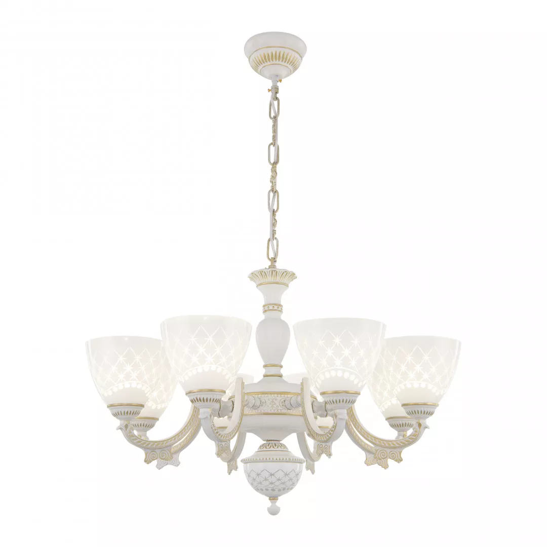 

Подвесная люстра Arte Milano 343837/8 WT+G