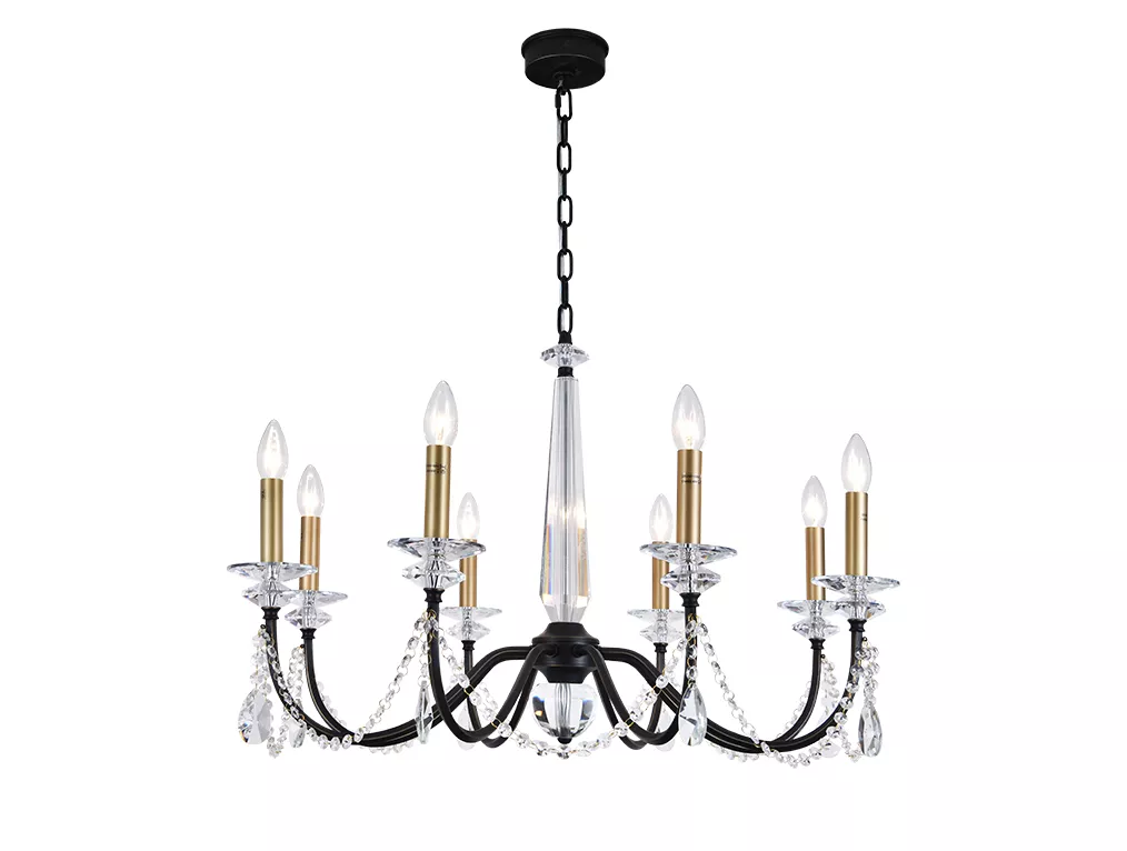 Подвесная люстра Newport 3978/C black+brass М0071829