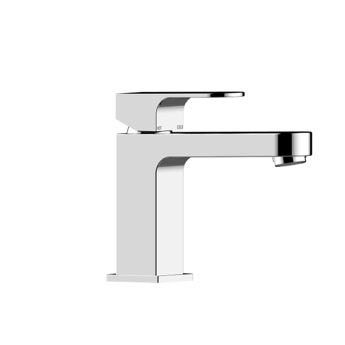 

GILLO Смеситель для раковины, с донным клапаном клик-кляк, цвет хром