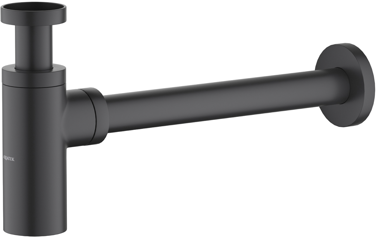 

Сифон для раковины AQUATEK AQ6012MB матовый черный