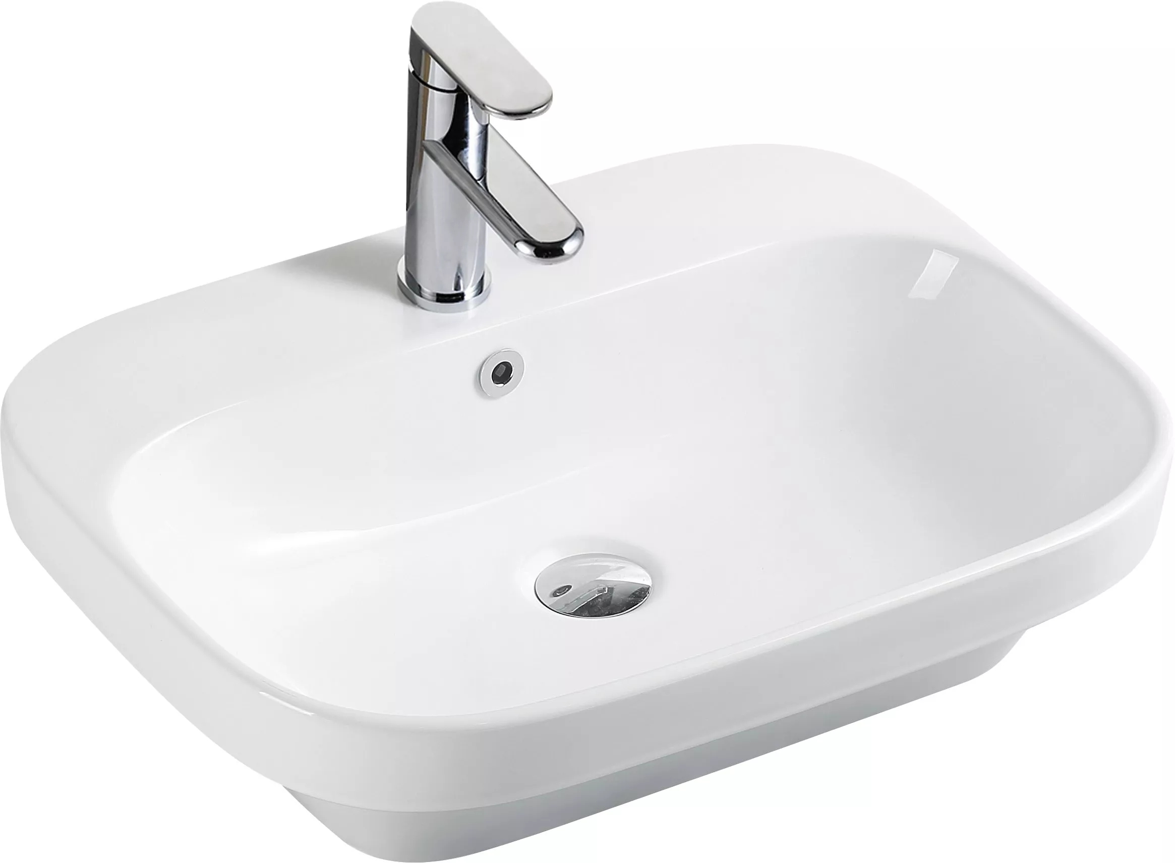 

Раковина BelBagno BB6052 накладная, Белый