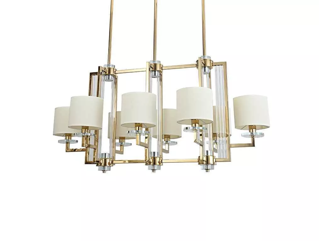 

Подвесная люстра Newport Amalia 35408/S gold без абажуров М0069061
