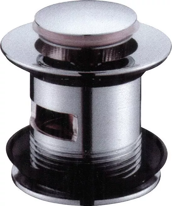 Донный клапан для раковины BelBagno BB-PCU-06-CRM, цвет хром - фото 1