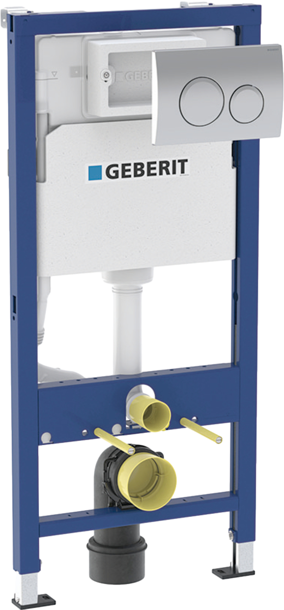 Инсталляция с кнопкой Geberit Delta 20 458134212 хром 24559₽