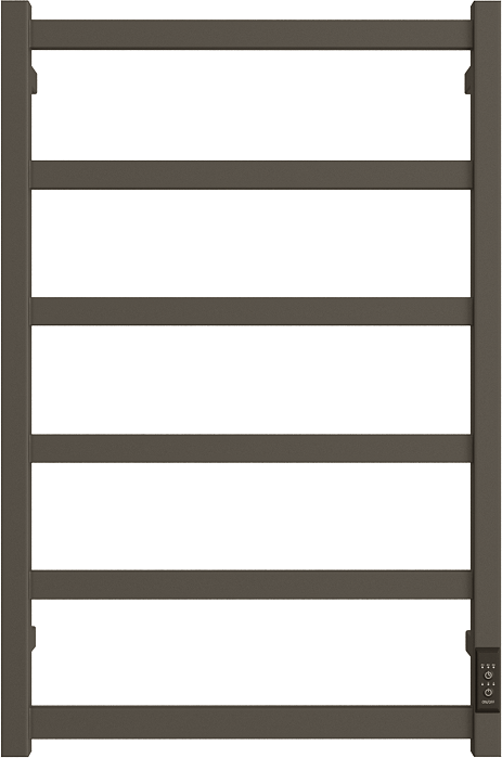 Полотенцесушитель электрический Двин J plaza neo 4657795054792 80x55 см подключение справа слева графит лесенка 15650₽