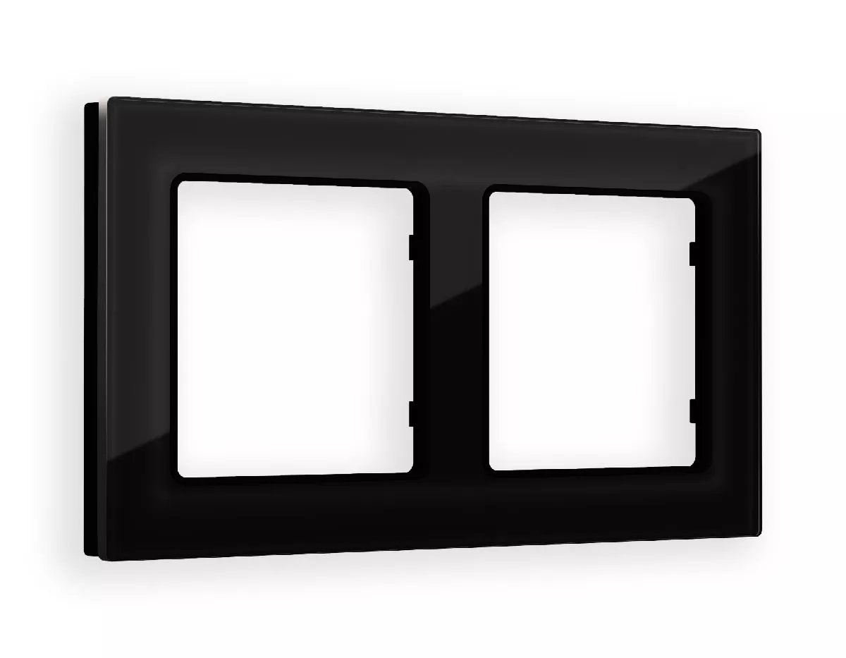 

Рамка двухместная Ambrella Volt Platos AF380802
