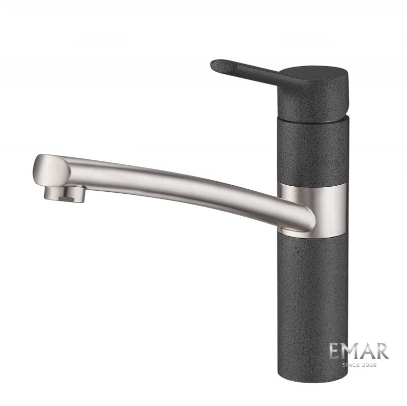 Смеситель для кухни EMAR Quartz 3011 (3011.7 Антрацит) антрацит