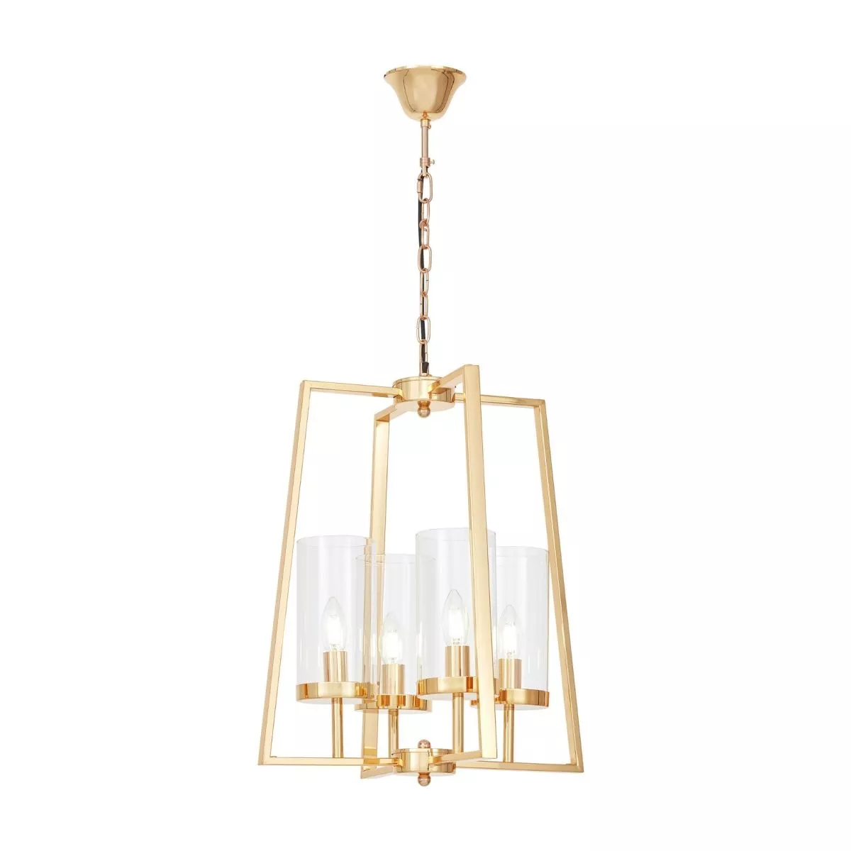 

Подвесная люстра Lumina Deco LDP 1247-4 F.GD