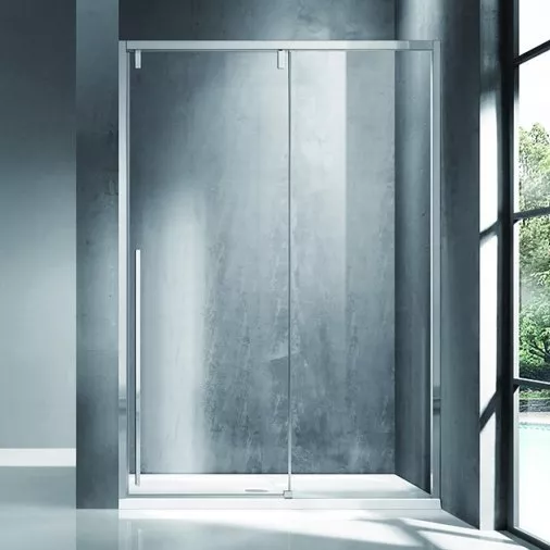 

Душевая дверь в нишу Bravat Slimline 120х195
