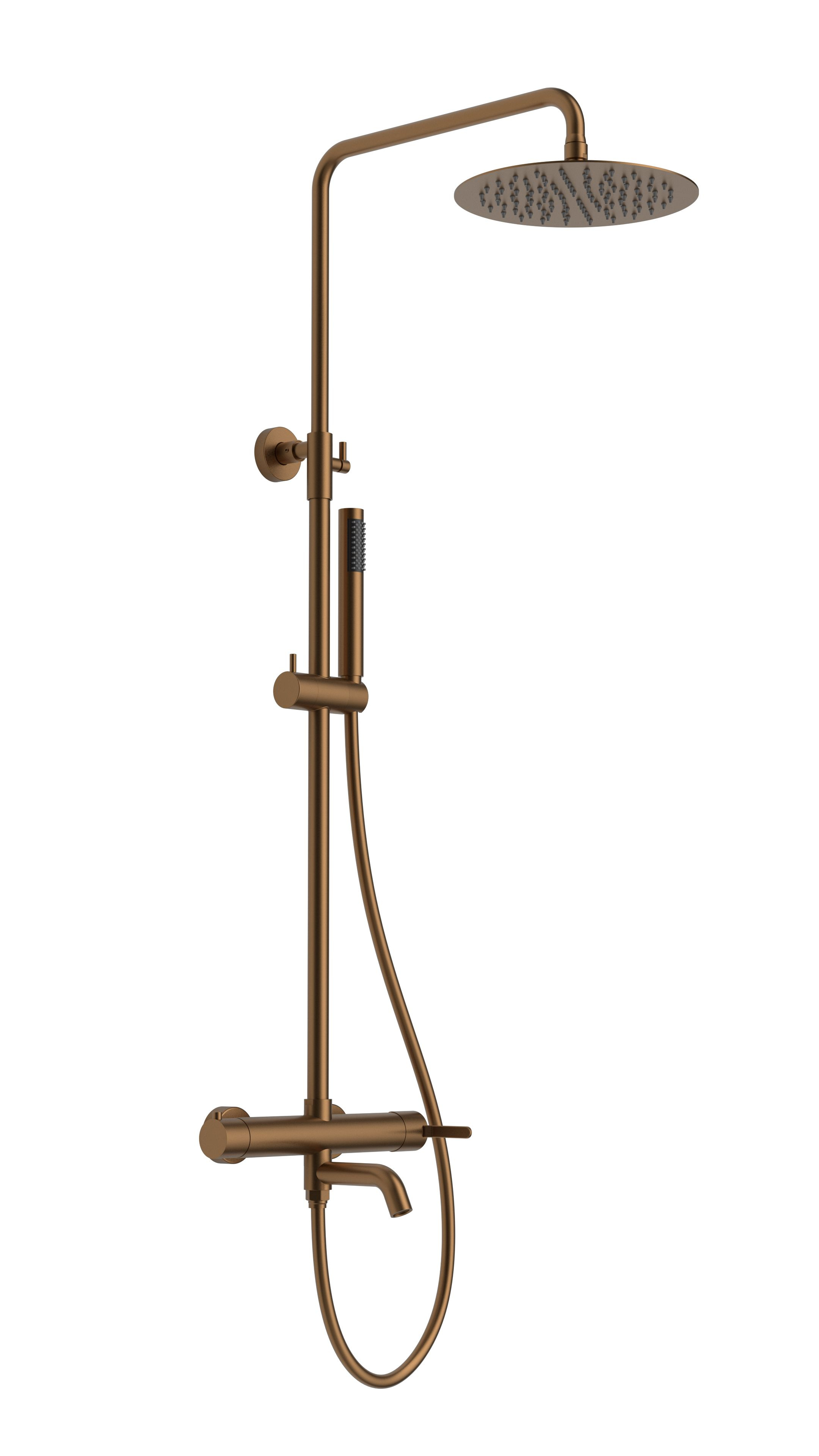 

Душевая стойка AltroBagno Unione AltroBagnoUnione030211BC матовая медь