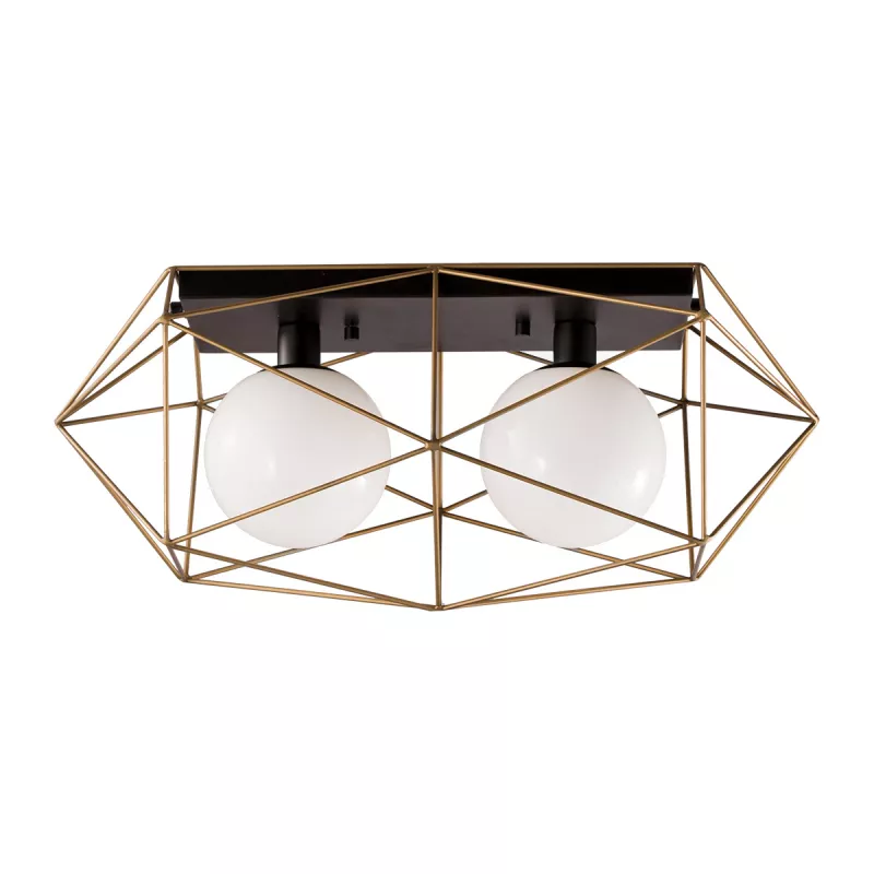 

Потолочный светильник Delight Collection MX8525-2A gold/black