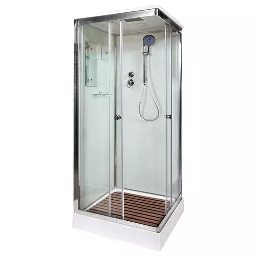 

Душевая кабина Deto K 100х100 с электрикой, хром (K401SEL)