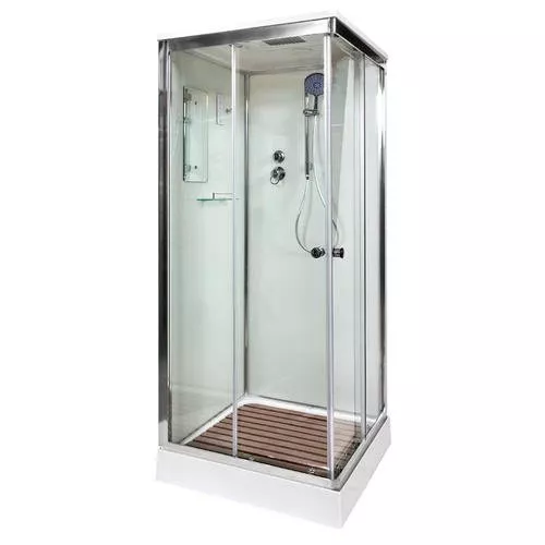 

Душевая кабина Deto K 80х80 с электрикой, хром (K408SEL)