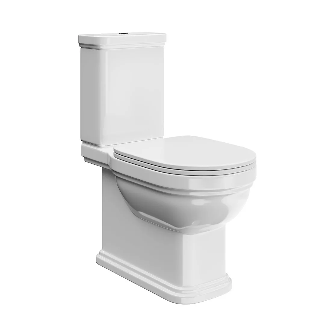 

Унитаз напольный Kerama Marazzi Pompei белый с сиденьем