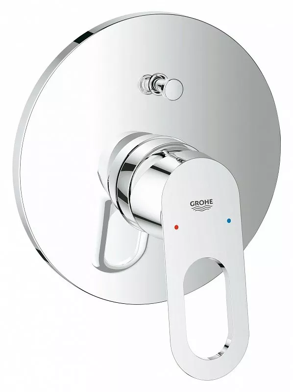 

Смеситель для ванны Grohe BauLoop хром (29081000)