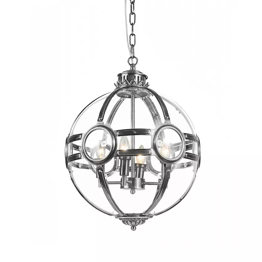 

Подвесная люстра Delight Collection Hagerty KG0516P-4 steel