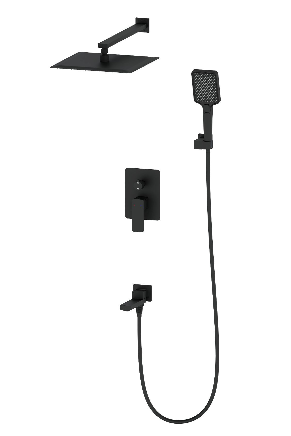 

Душевой комплект Wonzon & Woghand WW-88939003-MB С ВНУТРЕННЕЙ ЧАСТЬЮ, матовый черный