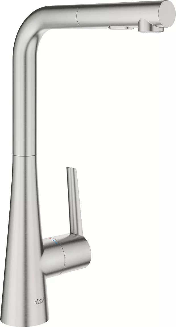 

Смеситель Grohe Zedra 32553DC2 для кухонной мойки, суперсталь
