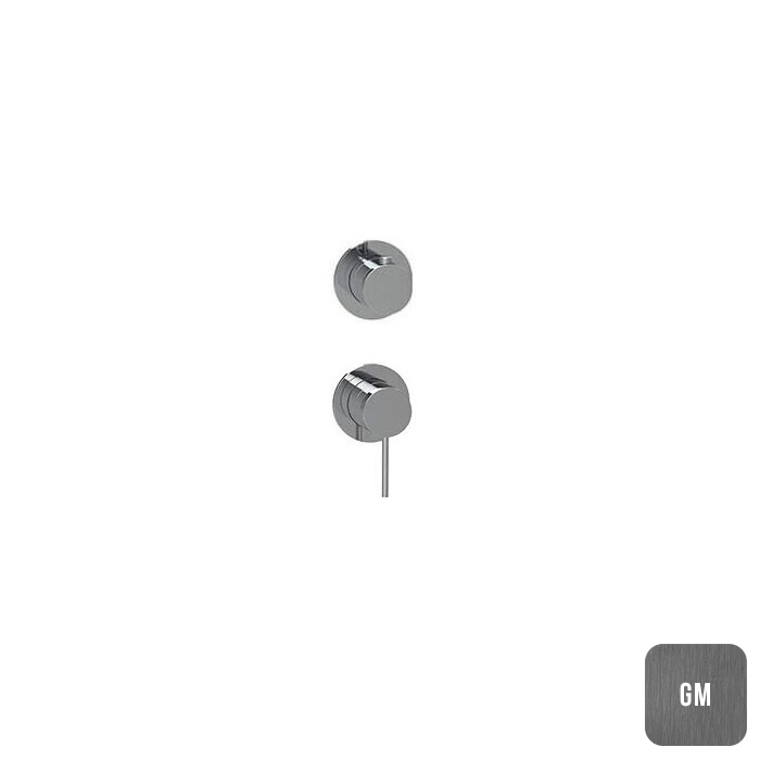 ALMAR Modular Внешняя часть смесителя монокоманд на 2-3 потреб универсальн располож круглые отражателилатуньцвет Gun Metal GM 40784₽