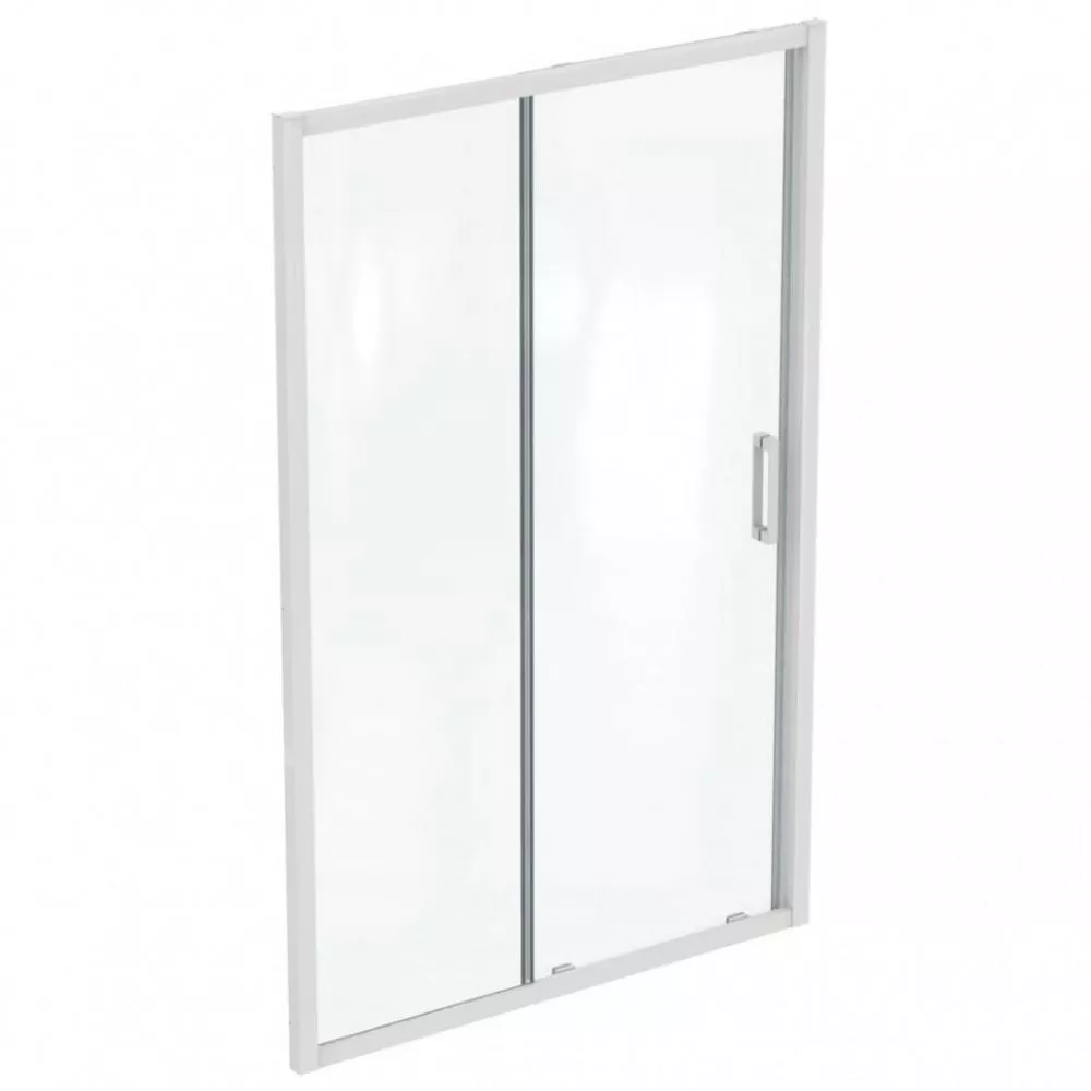Душевая дверь Ideal Standard Connect 2 140 профиль белый стекло прозрачное