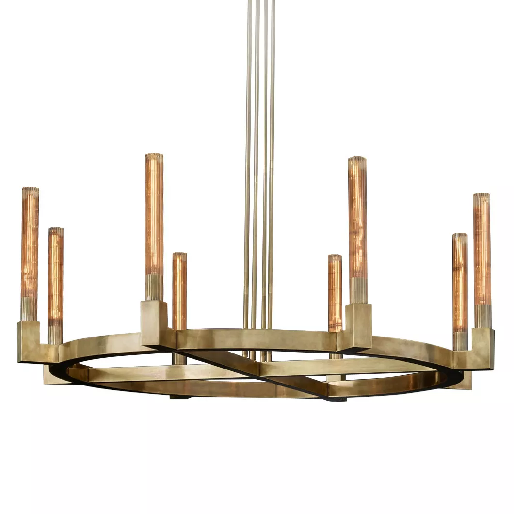 

Подвесная люстра Delight Collection Cannele KM0550P-8 brass