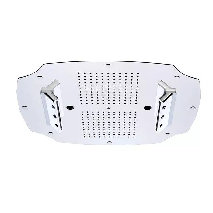 Carimali MYDREAM COLONIAL Встр. в потолок д/сист, 550x500мм, 242форс, 4 потока воды:дождь,каскад,двойной каскад,распыл,цвет хром