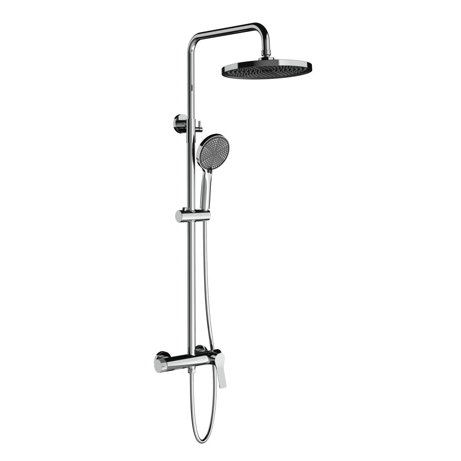 

Душевая стойка Vincea Arco VSFS-4AR1CH с изливом, хром
