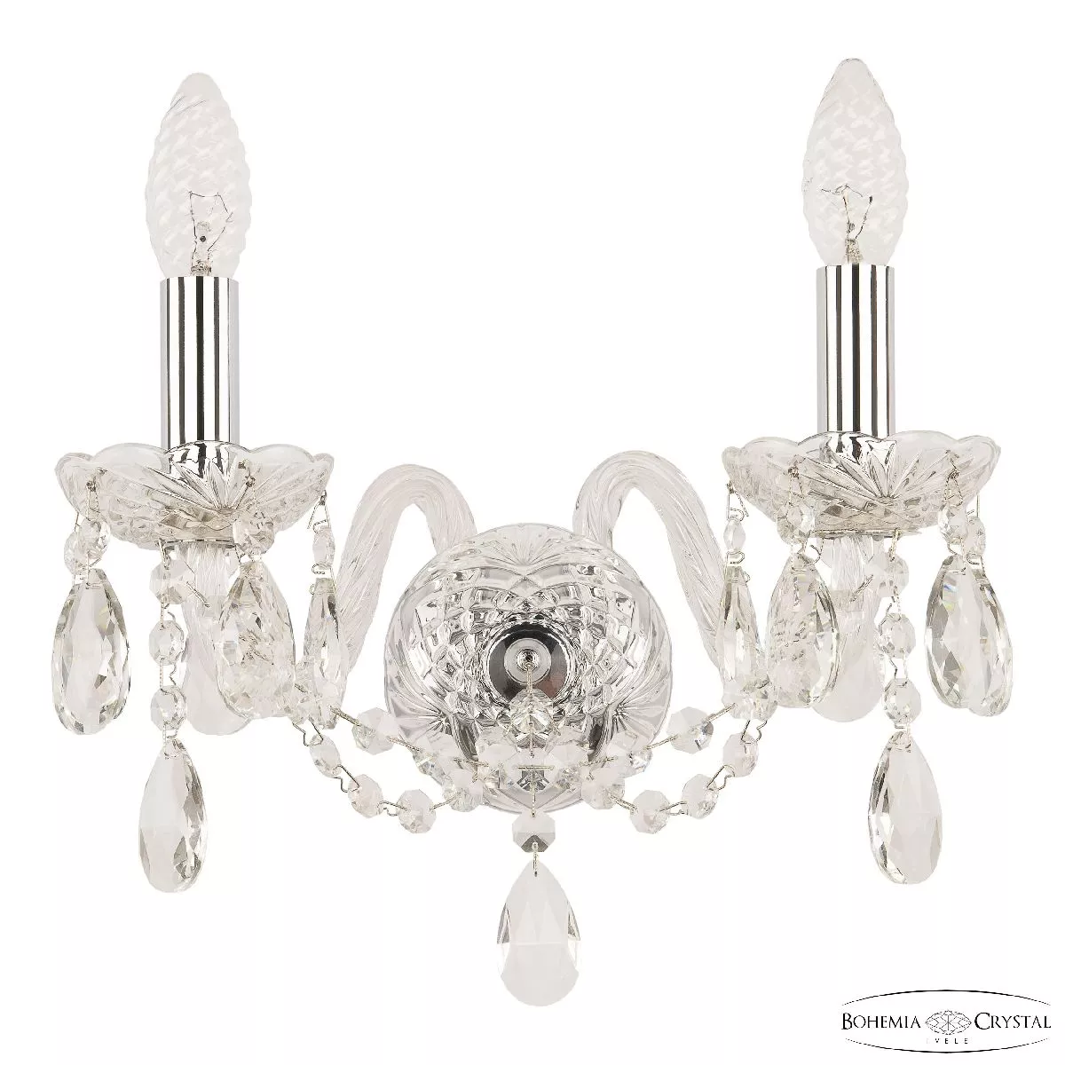 

Бра Bohemia Ivele Crystal 116B/2/141 Ni