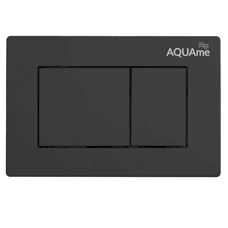 AQM4102B Панель смыва AQUAme, черный