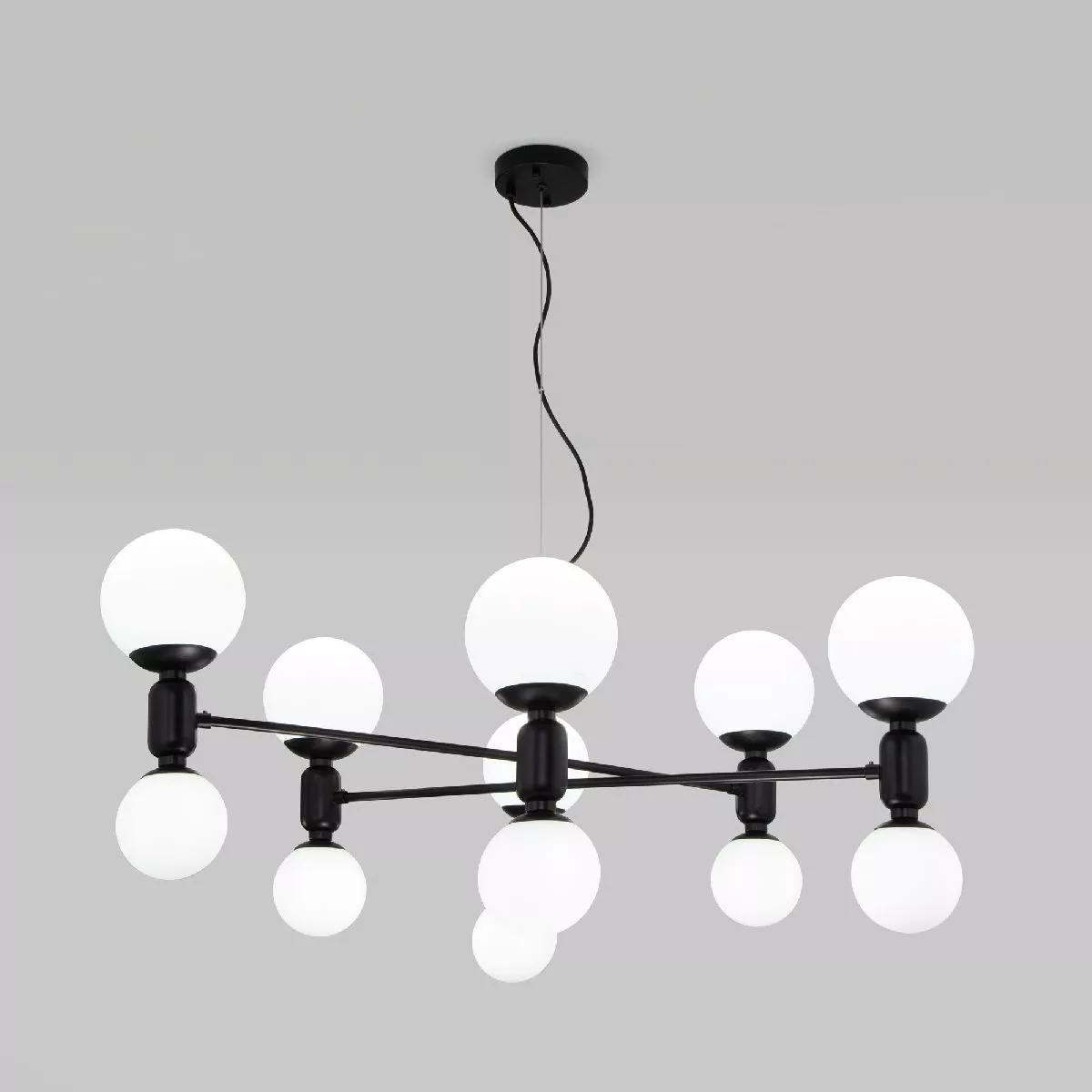

Подвесная люстра Eurosvet Bubble 30182 черный a063215