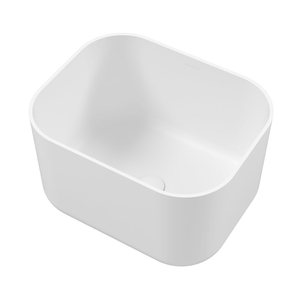 

Накладная раковина WHITECROSS Lazurit 0713.050040.200S матовая белая