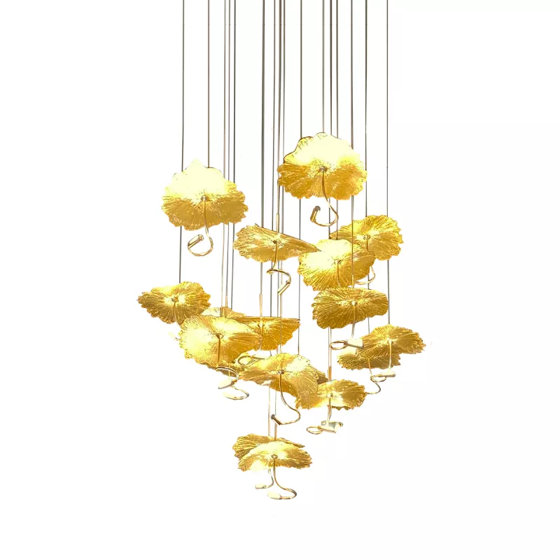 

Подвесная люстра Delight Collection 8827P/19 gold