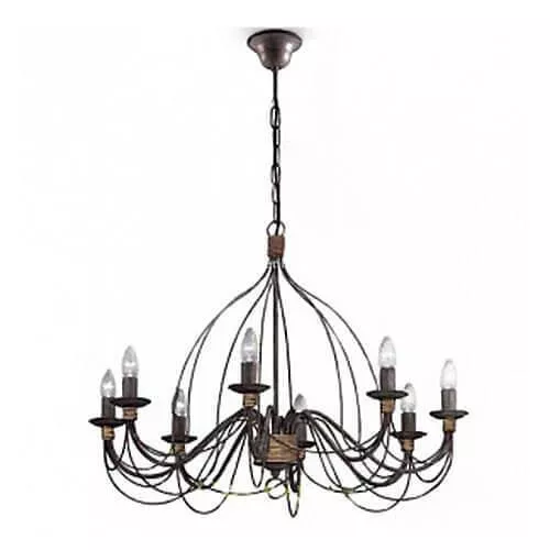 

Подвесная люстра Ideal Lux Corte SP8 Ruggine 057194