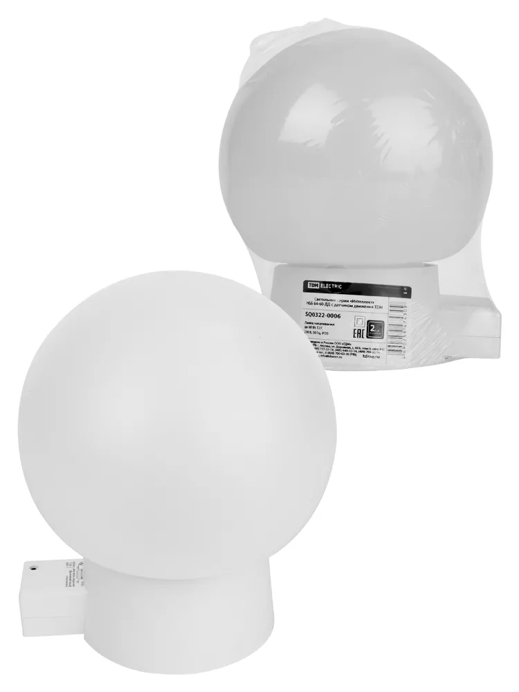 

Настенный светильник TDM Electric Интеллект НББ 64-60-ДД SQ0322-0006