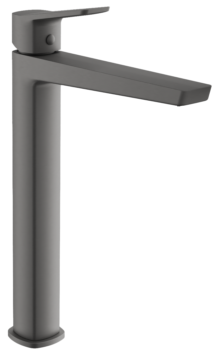 

Смеситель для раковины BELZ B715 B11715-3 оружейная сталь