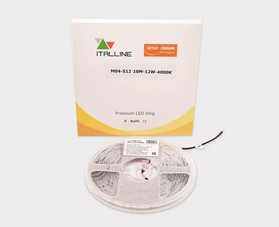 

Светодиодная лента Italline M04-512 10M-12W-4000K