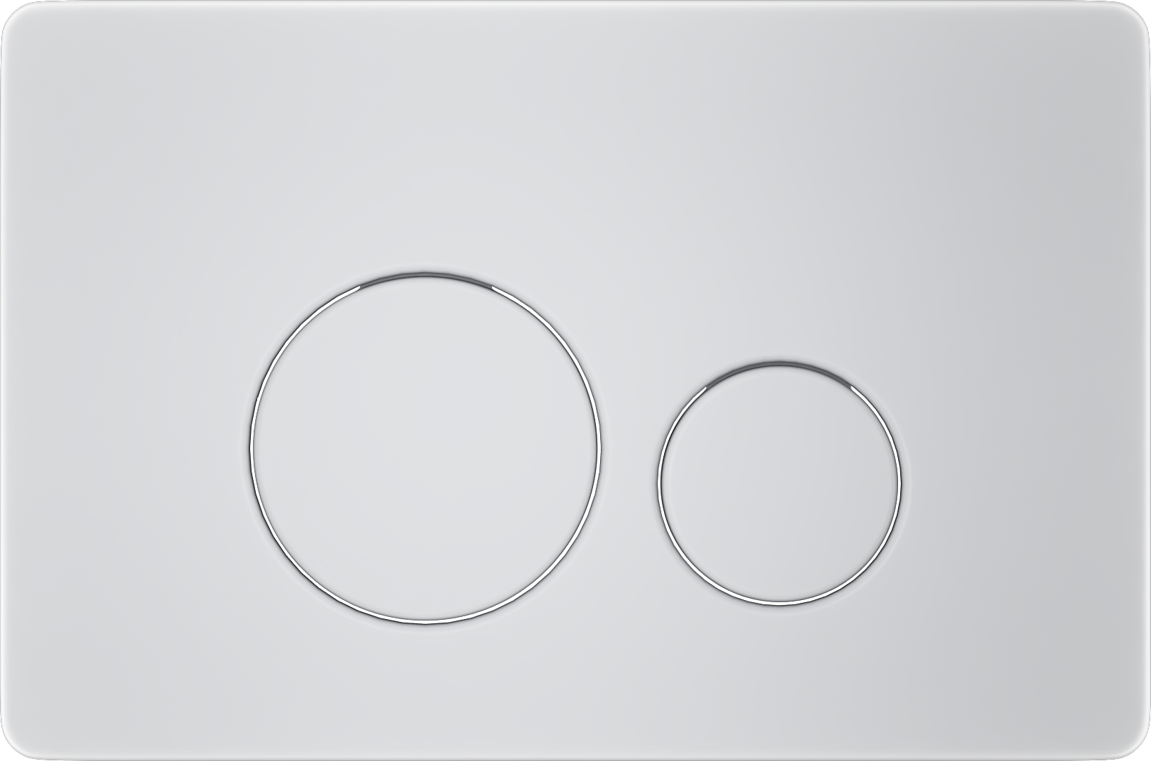 

Кнопка смыва Grossman Style белая матовая