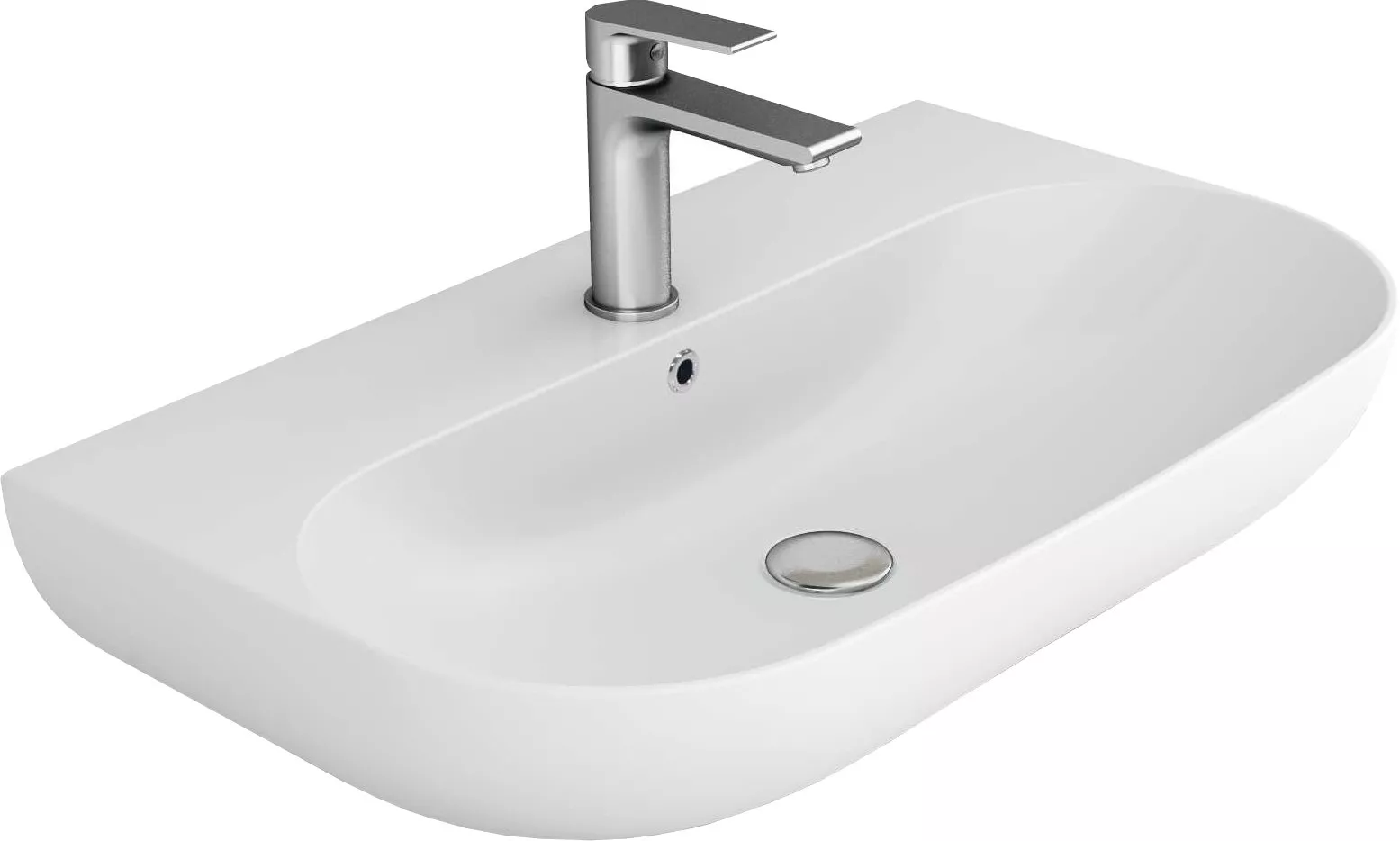

Раковина Bien Vokha 70 см, белая MDLS07001FD1W5000, Белый