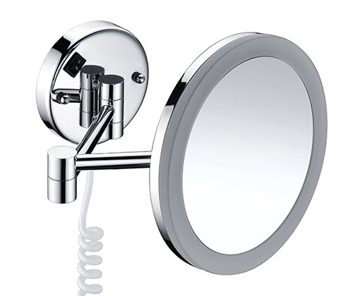 Купить Косметическое зеркало Wasserkraft (1004), косметическое зеркало, хром, металл