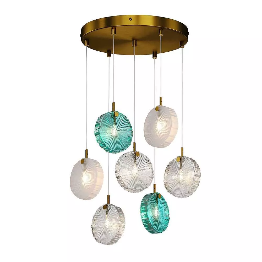 

Подвесная люстра Maytoni Frozen MOD254PL-07BS