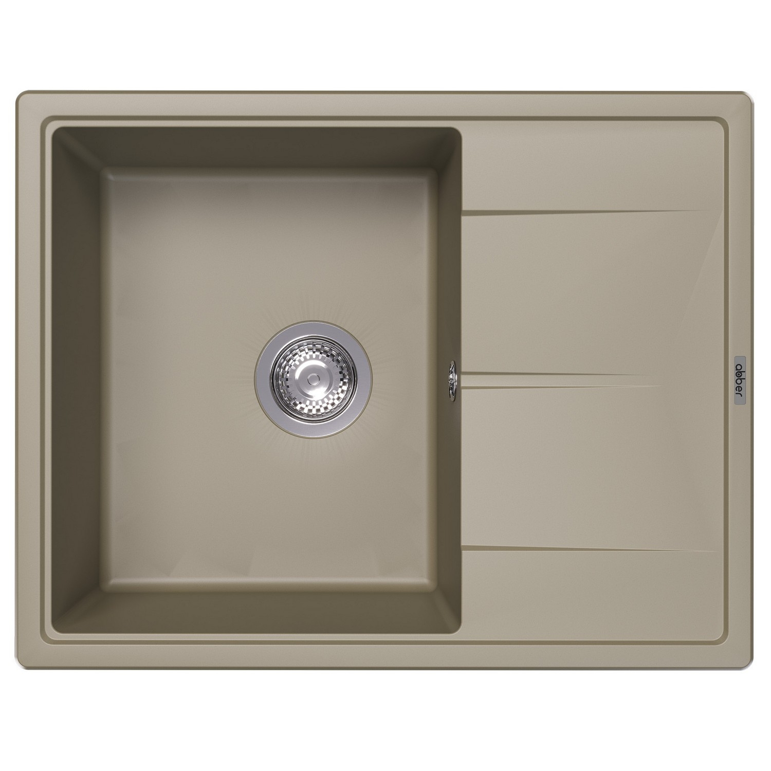 Мойка кухонная Abber Quarz AQ2903S матовая песочная 18200₽