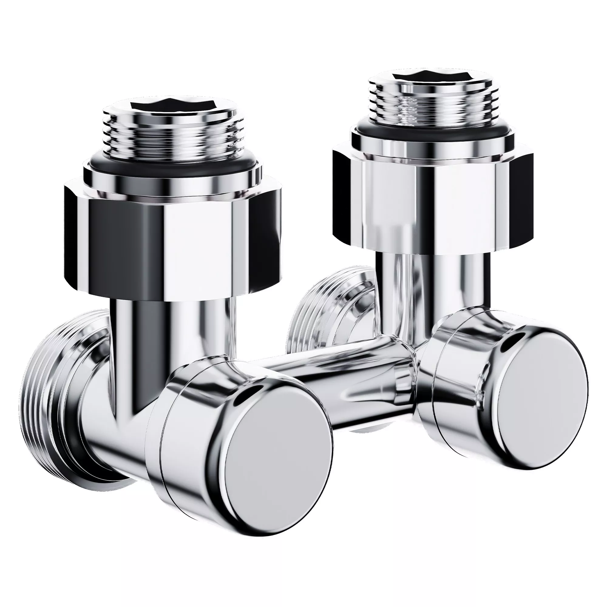 

Узел нижнего подключения Royal Thermo Design угловой 1/2"х3/4" EK (хром)