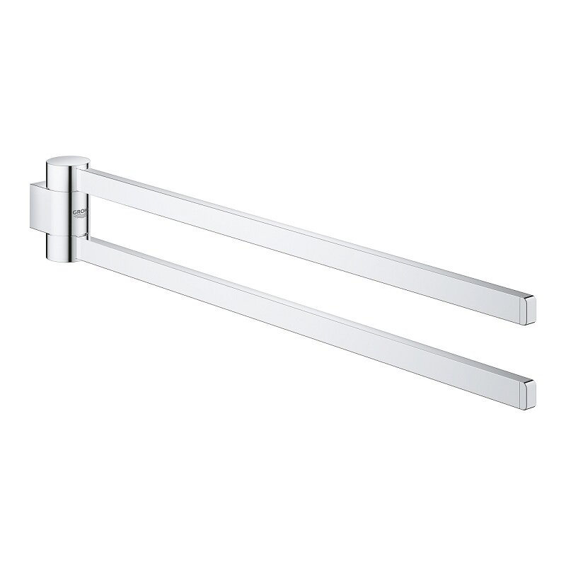 Держатель для полотенца GROHE Selection 400 мм, двойной, поворотный, хром (41063000)