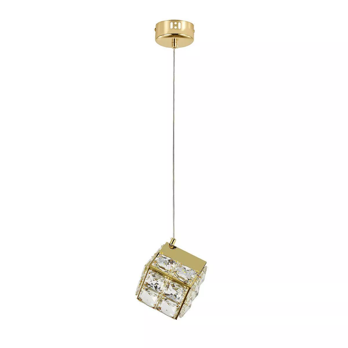 

Подвесная светодиодная люстра Indigo Radioso 12048/1P Gold V000135L