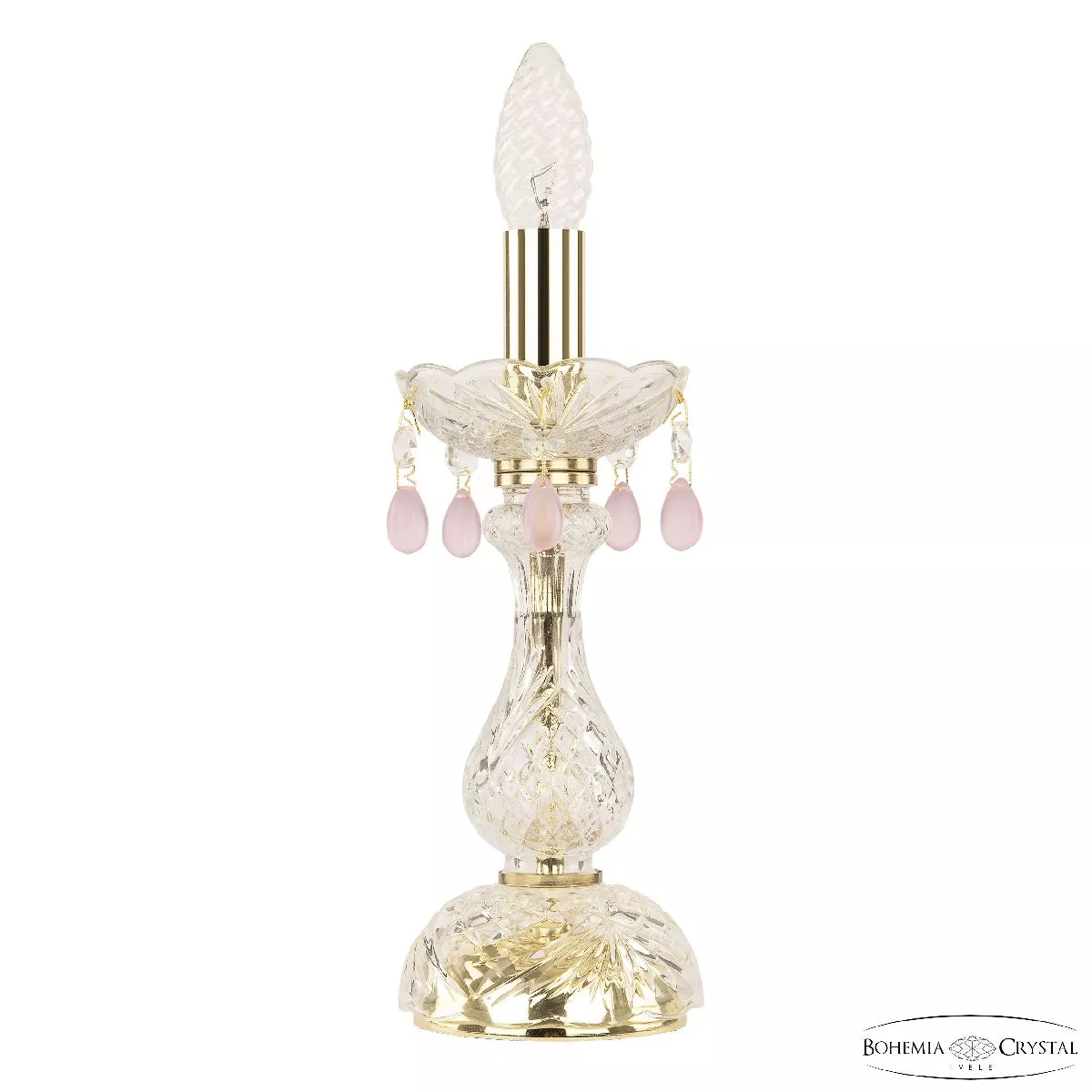

Настольная лампа Bohemia Ivele Crystal 112L/1-27 G V7010