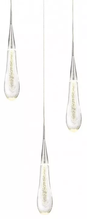 

Подвесной светодиодный светильник Kink Light Гутта 07861-3AS,02