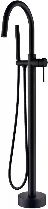 

Смеситель Boheme Black 229-B напольный, для ванны с душем