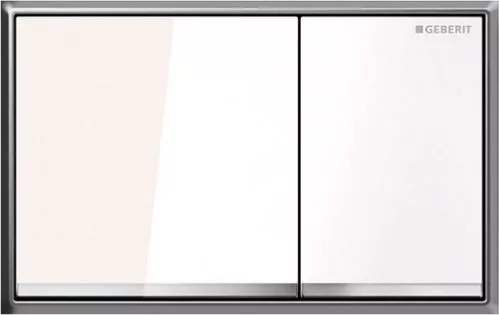Кнопка смыва Geberit Omega 60 115.081.SI.1 белая